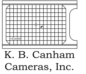 Canham Reducer Frame to Accept 4x5 & 5x7 Wood Backs on the Wood 8x10 Cameras - viewcamerastore